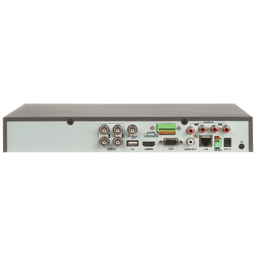 AHD, HD-CVI, HD-TVI, CVBS, TCP/IP IDS-7204HQHI-M1/S(C)/4A+4/1ALM 4 kanaler ACUSENSE Hikvision inspelare
