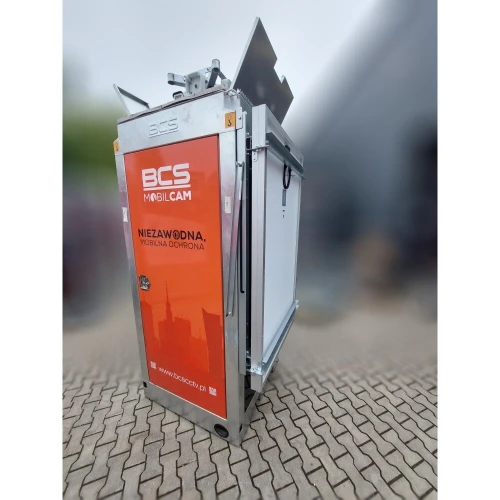 BCS MOBILCAM BCS-PS2X305W övervakningstorn med solpaneler