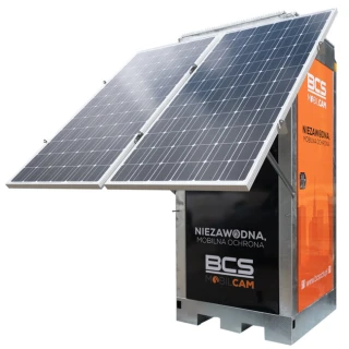 BCS MOBILCAM BCS-PS2X305W övervakningstorn med solpaneler