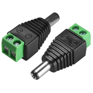 Snabbkoppling LV-P0DC strömkontakt DC2.1/5.5