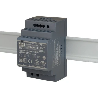 DIN-skena strömförsörjning 24VDC/2,5A HDR-60-24