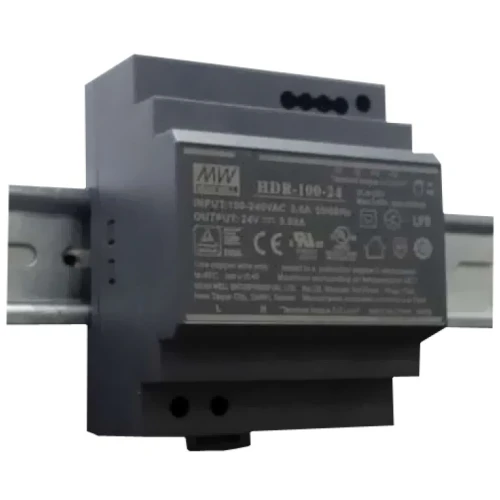 DIN-skena strömförsörjning 48V HDR-100-48 MEAN WELL