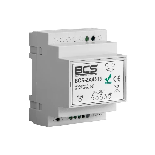BCS-ZA4815 nätadapter för krävande elektroniska enheter
