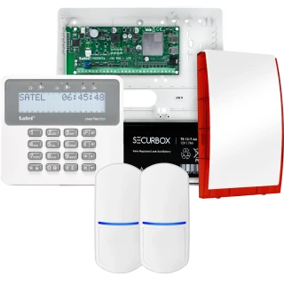 SATEL PERFECTA 32-WRL LTE larmset, 2x detektor, siren, manöverpanel