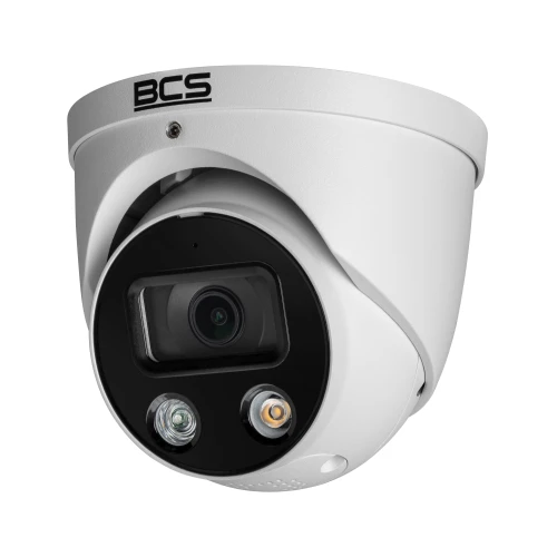Övervakningspaket 8x BCS-L-EIP55FCR3L3-AI1(2), 5MPx, 2.8 mm, 0.003Lux BCS