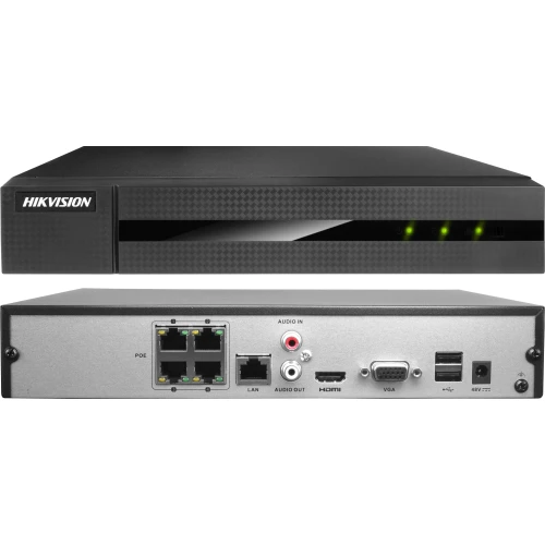 IP-övervakningsset 4x IPCAM-B4 4MPx IR 30m Hikvision