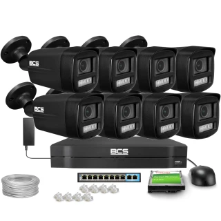 IP-tubkamera BCS Line BCS-L-TIP14FCL5-Ai1, 4 Mpx, NightColor 2.0, WhiteLight
