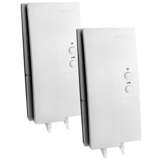 Set med två intercom-enheter med Commax DP-LA01(DC) intercom-kommunikation