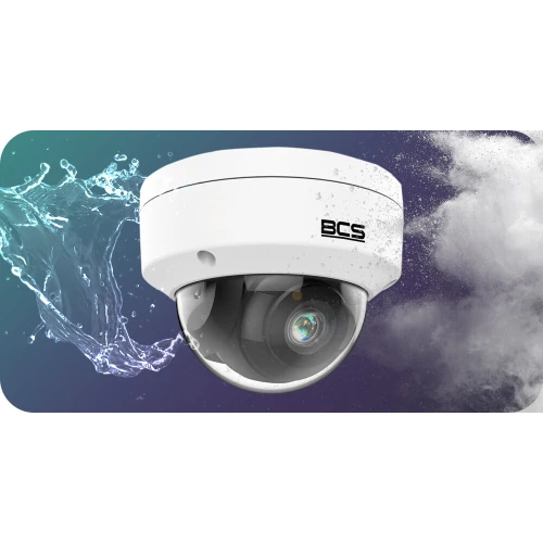 Övervakningspaket 4x kamera BCS-V-DIP14FWR3 4MPx IR 30m Vandal-säker